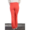 Jeans donna rosso fluo
