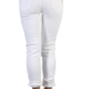 jeans donna bianco in tessuto denim Pantalone Jeans denim bianco da donna