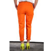 Jeans donna arancioni slim, vista laterale