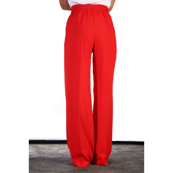 IMG_3076_Thum-3 Pantaloni rossi donna con elastico in vita, tessuto leggero morbidi